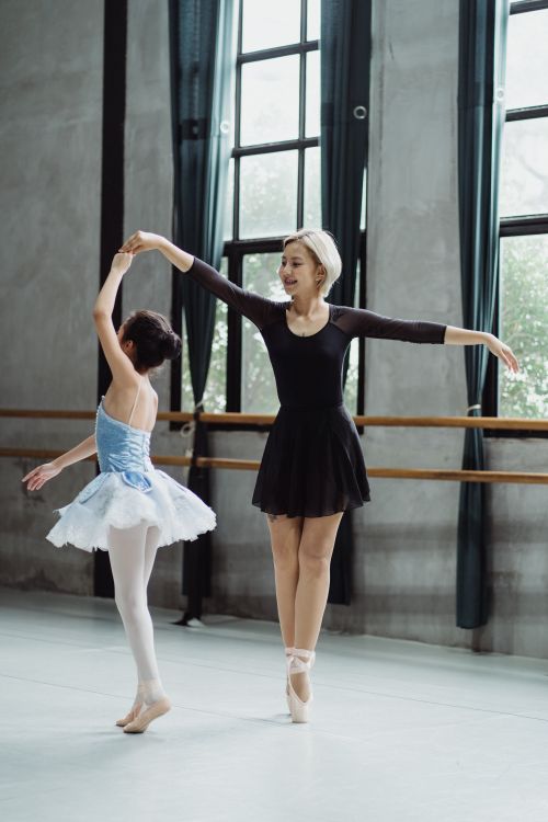 Sample image of a child learning dance